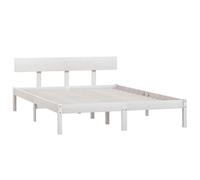Solid Wood Pine Bed Frame Wooden Platform Bedstead Multi Colours/Sizes vidaXL
