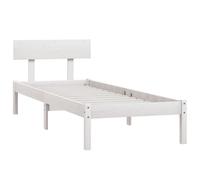 Solid Wood Pine Bed Frame Wooden Platform Bedstead Multi Colours/Sizes vidaXL