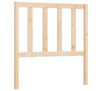 (black, 106 x 4 x 100 cm) vidaXL Solid Wood Pine Bed Headboard Bedroom Furniture Multi Colours/Sizes