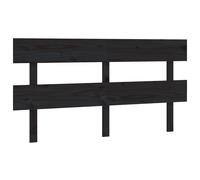 vidaXL Bed Headboard White 164x3x81 cm Solid Wood Pine