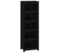Solid Wood Pine Book Cabinet Display Organiser Multi Colours/Sizes vidaXL