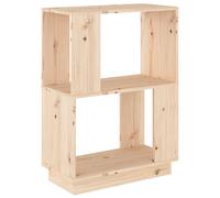 Solid Wood Pine Book Cabinet/Room Divider Furniture Multi Colours vidaXL