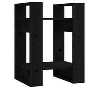 Solid Wood Pine Book Cabinet/Room Divider Storage Rack Multi Colours vidaXL