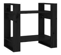 (honey brown) vidaXL Solid Wood Pine Book Cabinet/Room Divider Storage Shelf Multi Colours