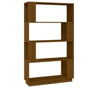 Solid Wood Pine Book Cabinet/Room Divider Storage Rack Multi Colours vidaXL