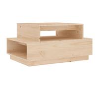Solid Wood Pine Coffee Table Accent End Table Furniture Multi Colours vidaXL