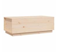 Solid Wood Pine Coffee Table Centre Accent End Table Multi Colours vidaXL