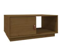 Solid Wood Pine Coffee Table Couch Centre Accent Table Multi Colours vidaXL