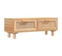 Solid Wood Pine Coffee Table Engineered Wood Side Table Multi Colours vidaXL