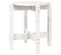 Solid Wood Pine Coffee Table Multi Colours Ø 52.5x45 cm/Ø 62.5x45 cm vidaXL