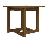 vidaXL Coffee Table Grey 50x50x45 cm Solid Wood Pine, Grey