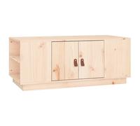 Solid Wood Pine Coffee Table Side Centre Accent End Table Multi Colours vidaXL