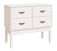 Solid Wood Pine Console Cabinet Home Sideboard Highboard Multi Colours vidaXL
