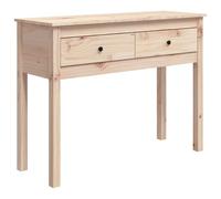Solid Wood Pine Console Table Multi Colours 100x35x75 cm/70x35x75 cm vidaXL