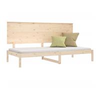 Solid Wood Pine Day Bed Daybed Couch Multi Colours 80x200 cm/90x200 cm vidaXL