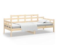 Day Bed solid pinewood & plywood white 90x190cm modern elegant guest sofa single [EEK: A]