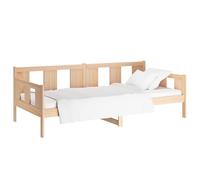 Solid Wood Pine Day Bed Overnight Bed Multi Colours 80x200 cm/90x200 cm vidaXL
