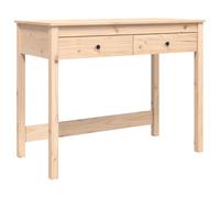 Solid Wood Pine Desk with Drawers Writing Standing Desk Multi Colours vidaXL