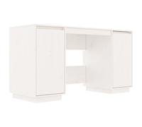 Solid Wood Pine Desk Wooden Office Writing Desk Table Multi Colours vidaXL