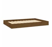 Solid Wood Pine Dog Bed Wooden Animal Pet Sofa Dog Couch Multi Colours vidaXL