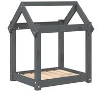 vidaXL Dog Bed Honey Brown 61x50x70 cm Solid Wood Pine