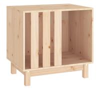 Solid Wood Pine Dog House Dog Cage Pet House Cabin Multi Colours/Sizes vidaXL