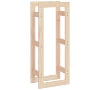 (Brown, 41 x 25 x 100 cm) vidaXL Solid Wood Pine Firewood Rack Shed Log Holder Multi Colours Multi Sizes