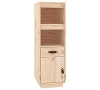 Solid Wood Pine Highboard High Sideboard Cabinet Cupboard Multi Colours vidaXL