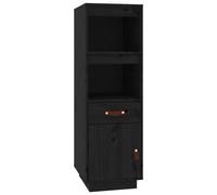 Solid Wood Pine Highboard High Sideboard Cabinet Cupboard Multi Colours vidaXL