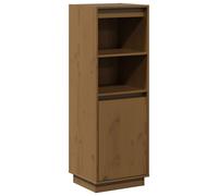 (white) vidaXL Solid Wood Pine Highboard Storage Cabinet Furniture Multi Colours