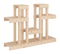 vidaXL Plant Stand 104.5x25x77.5 cm Solid Wood Pine
