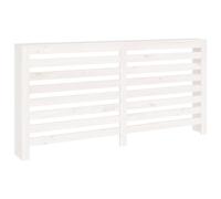 vidaXL Solid Pine Radiator Cover – Modern Design with Shelf, 169x19x84 cm Rustic Brown