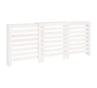 (White, 210 x 21 x 85 cm) vidaXL Solid Wood Pine Radiator Cover Radiator Cabinet Multi Colours/Sizes