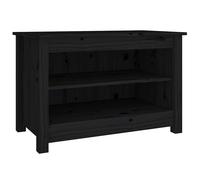 Solid Wood Pine Shoe Bench Wooden Storage Rack Multi Colours/Sizes vidaXL