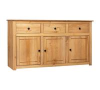 vidaXL Sideboard 135x40x80 cm Solid Pinewood Panama Range