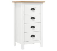 Solid Wood Pine Sideboard 79x40x80 cm/46x35x80 cm Multi Colours vidaXL
