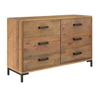 Solid Wood Pine Sideboard Recycled Cupboard Home Organiser Side Cabinet vidaXL