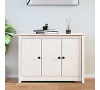 Solid Wood Pine Sideboard Side Cabinet Home Organiser Multi Colours vidaXL