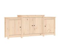Vidaxl Sideboard 164X37X68 Cm Solid Wood Pine