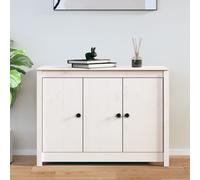 Solid Wood Pine Sideboard Side Cabinet Home Organiser Multi Colours vidaXL
