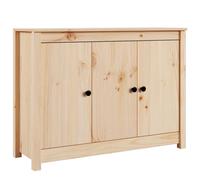Vidaxl Sideboard 100X35X74 Cm Solid Wood Pine