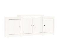 Solid Wood Pine Sideboard Side Cabinet Home Organiser Multi Colours vidaXL