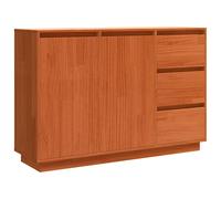 Solid Wood Pine Sideboard Storage Shelf Indoor Furniture Multi Colours vidaXL