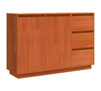 Solid Wood Pine Sideboard Storage Shelf Indoor Furniture Multi Colours vidaXL