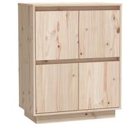 Solid Wood Pine Sideboard Storage Side Cabinet Furniture Multi Colours vidaXL