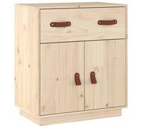 Solid Wood Pine Sideboard Wooden Cabinet Home Organiser Multi Colours vidaXL