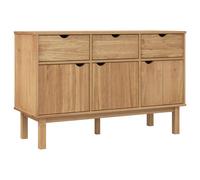 vidaXL Sideboard OTTA 114x43x73.5 cm Solid Wood Pine