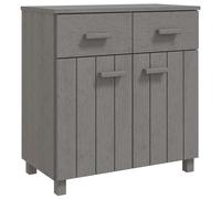 Solid Wood Pine Sideboard Wooden Side Cabinet Furniture Multi Colours vidaXL