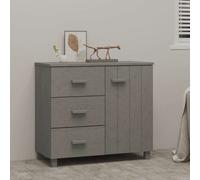 Solid Wood Pine Sideboard Wooden Storage Side Cabinet Multi Colours vidaXL