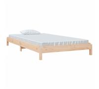 Solid Wood Pine Stack Bed Bedroom Stackable Bed Multi Colours/Sizes vidaXL